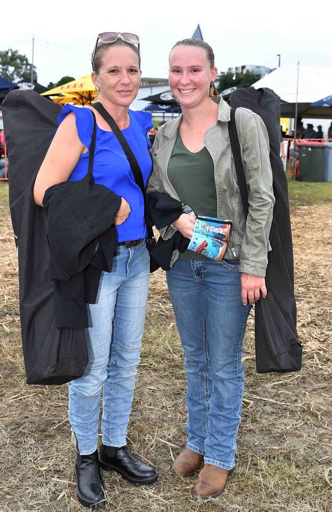 Zara and Yasmine Kanters at Lighthouse Country Music Festival, Burnett Heads. Picture: Patrick Woods.