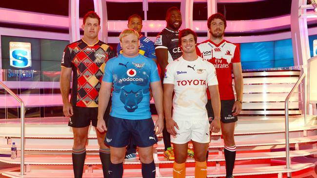 Adriaan Strauss, Francois Venter, Steven Sykes, Juan de Jongh, Tendai Mtawarira and Warren Whiteley.