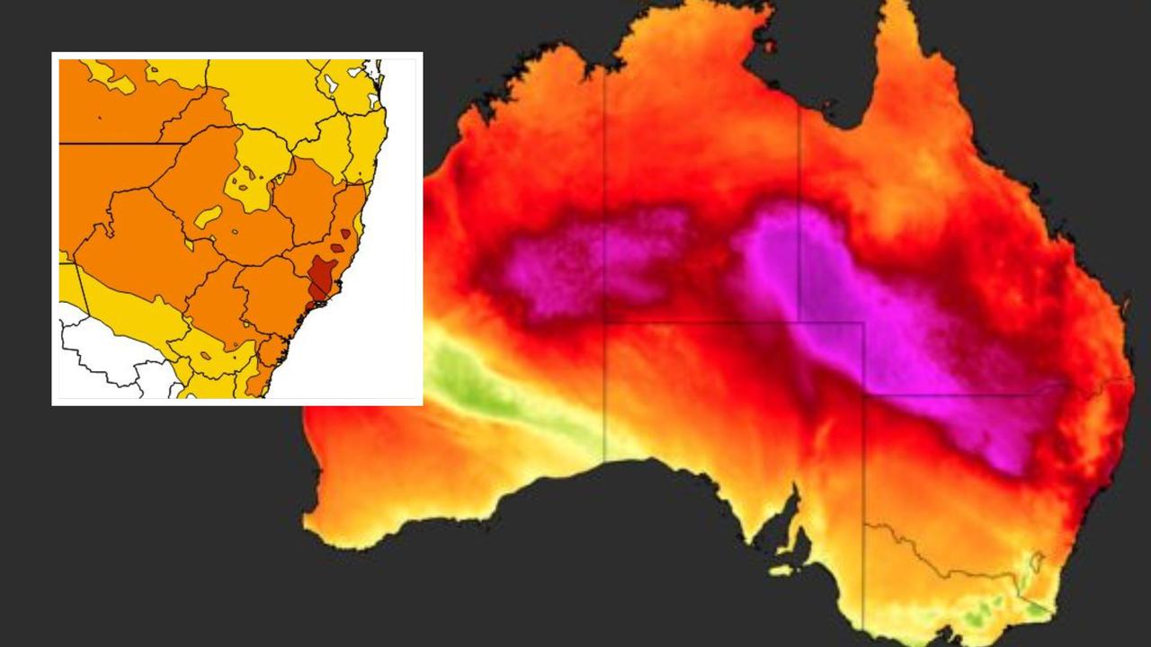 Extreme heat blast for Australia Day