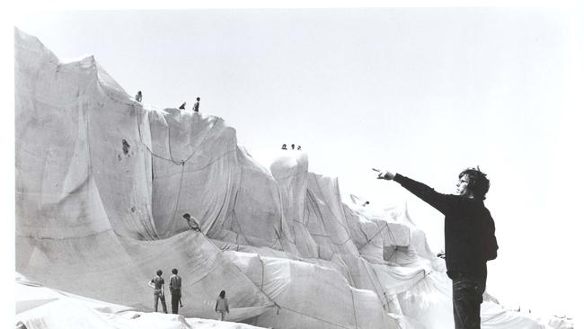  <i>Wrapped Coast</i> by Christo (pictured) and Jeanne-Claude. Picture: Kaldor Public Art Projects