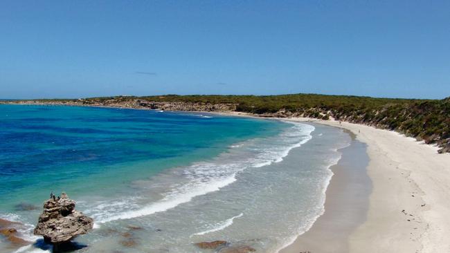 Vivonne Bay, one of SA’s best beaches.