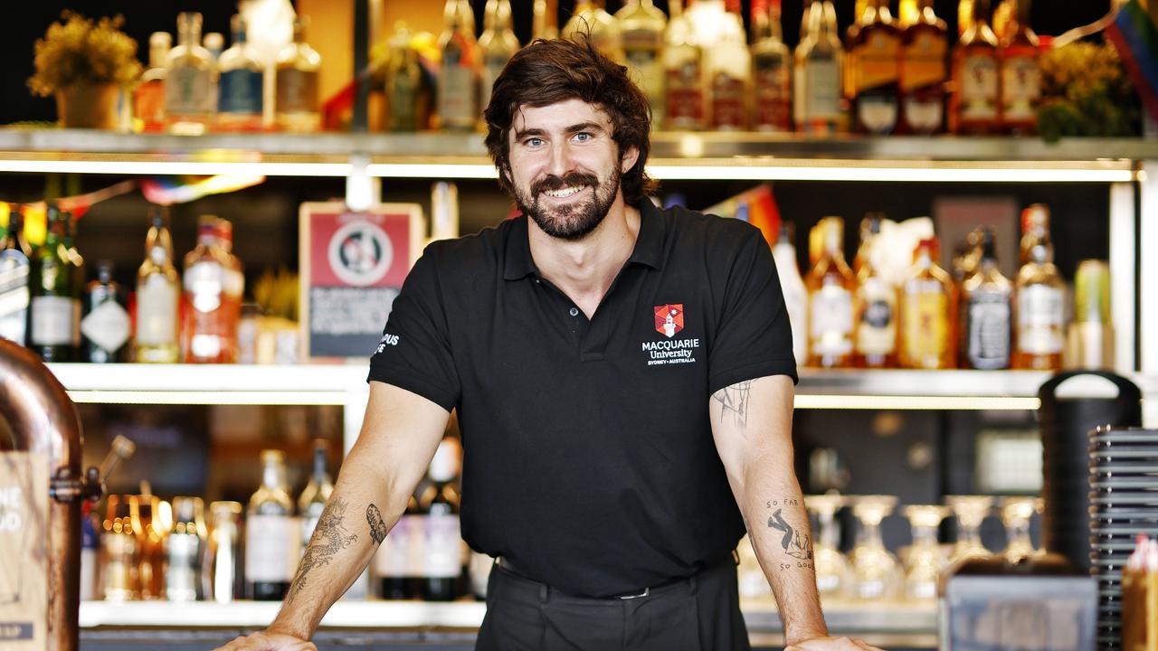 Ben Hunter, venue manager at the Ubar on campus at Macquarie University, whose staff went through the training.. Picture: Sam Ruttyn