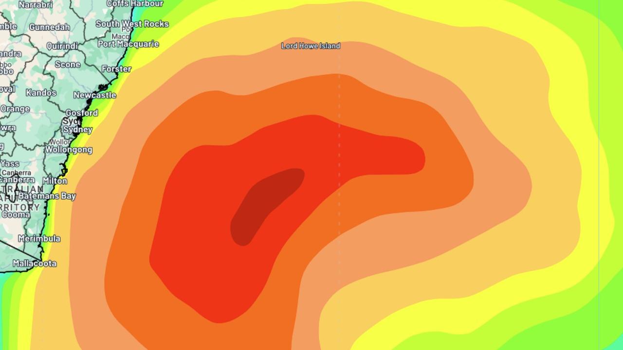Monster waves set to pound coast