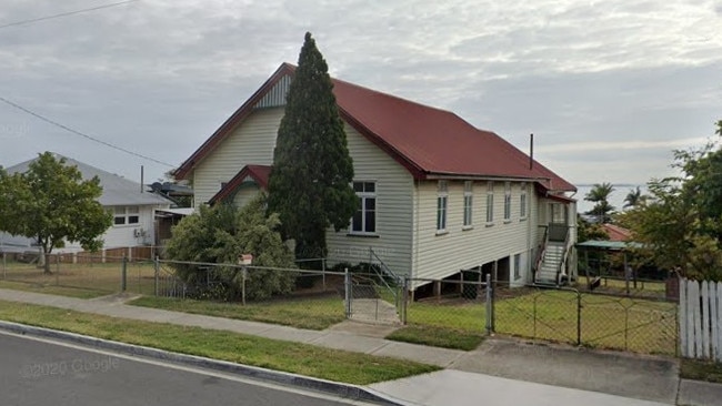 The heritage-listed former Wynnum Presbyterian Church.