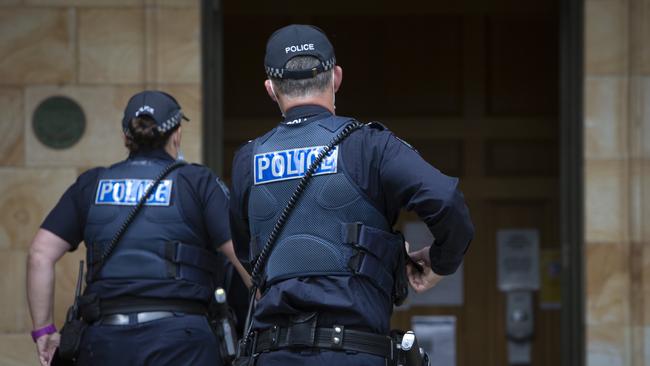 SA Police said they would pay “particular interest” to violent assaults on officers and how their cases progress through the judicial system. Picture: NCA NewsWire / Emma Brasier.