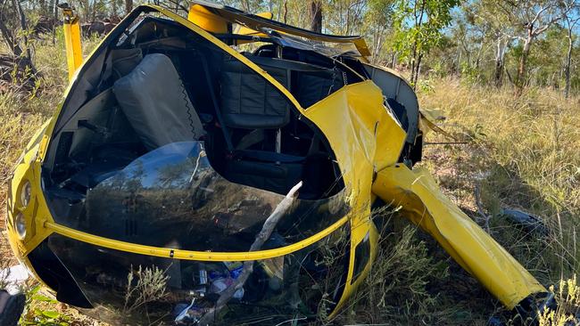 Craig Withers was seriously injured in a helicopter crash in the NT. Picture: GoFundMe