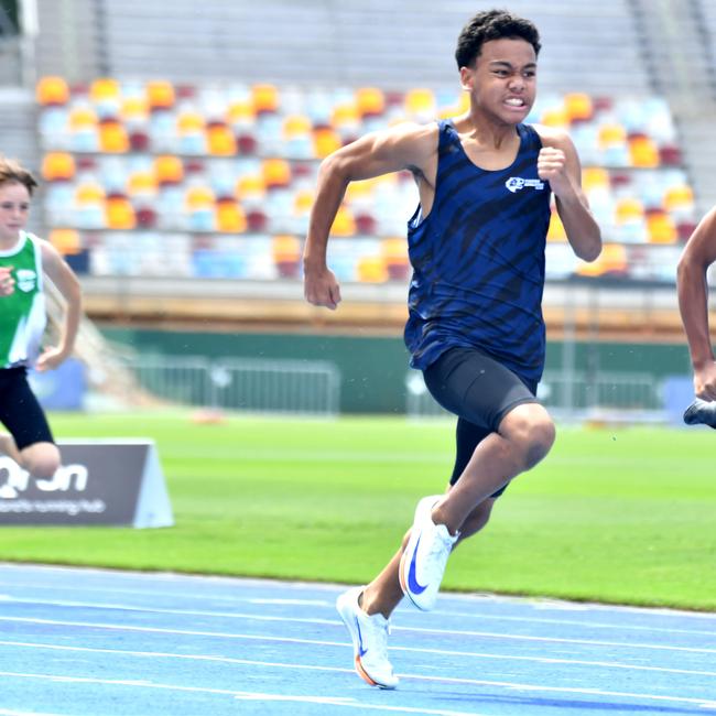 Queensland track and field state titles Saturday March 15, 2025. Picture, John Gass