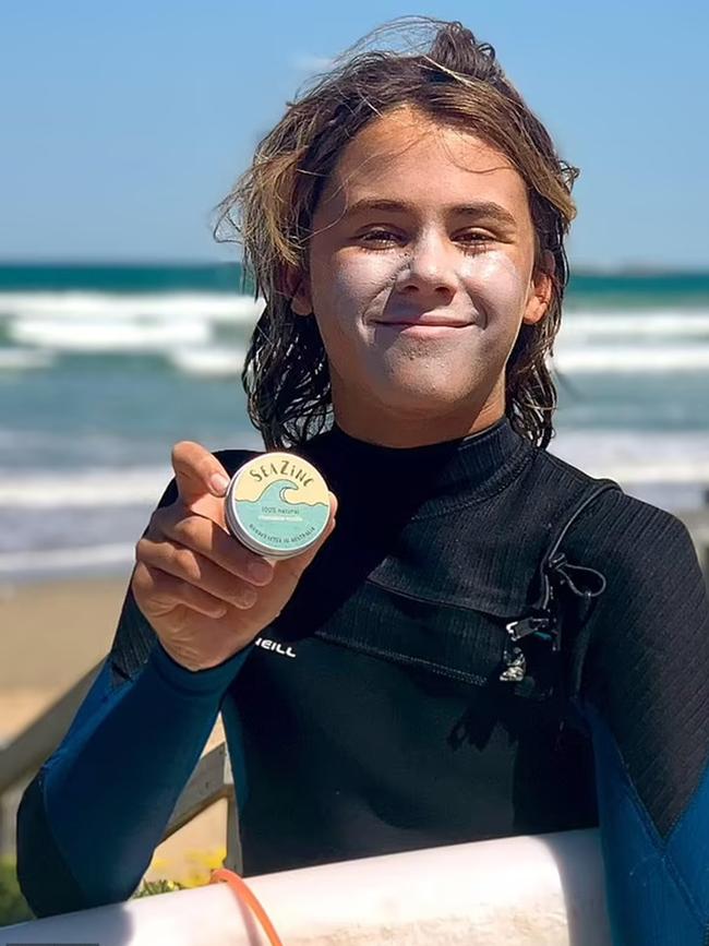 Surfer Khai Cowley, 15, was fatally attacked by a shark at Ethel Beach in South Australia's Dhilba Guuranda-Innes National Park, on the Yorke Peninsula. Picture: Facebook