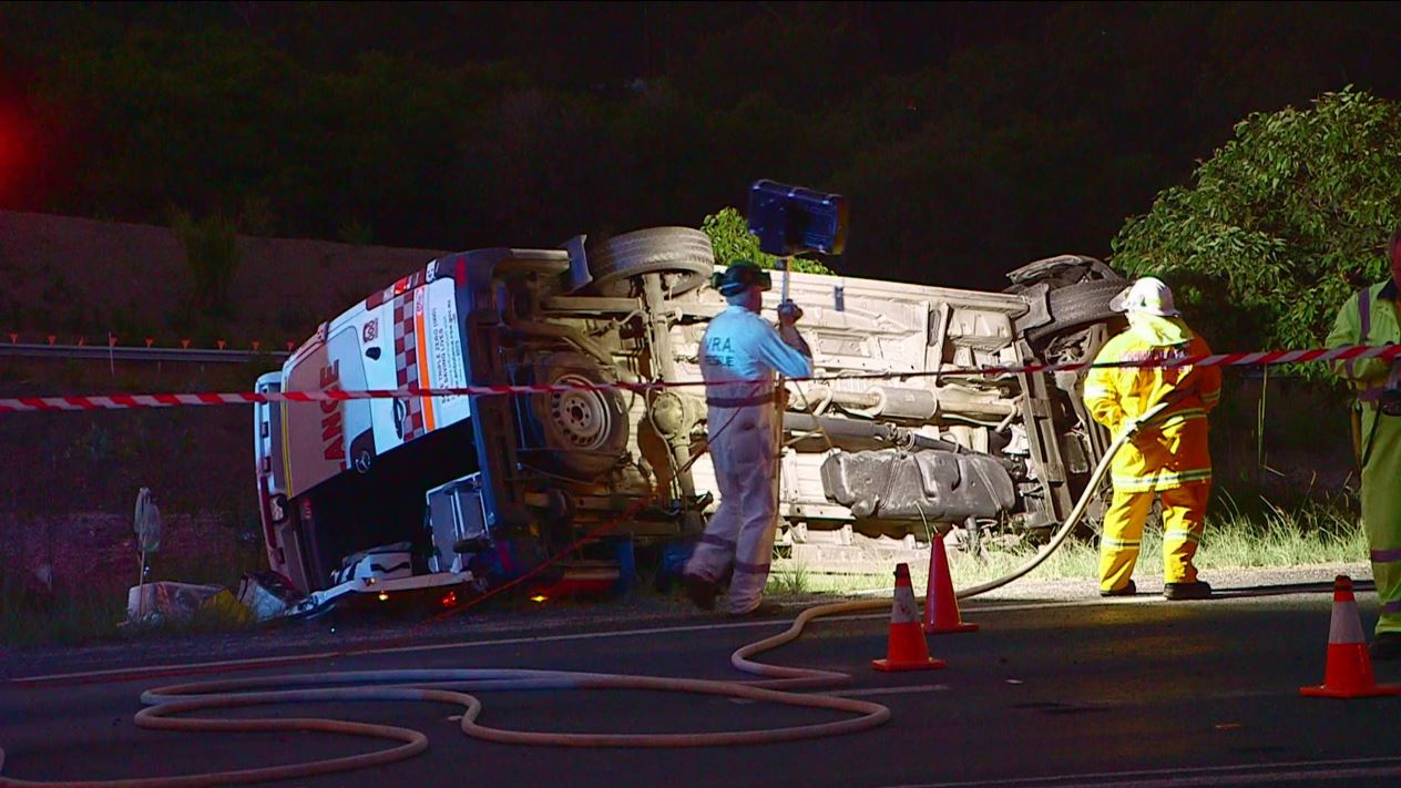 Double Fatality After Crash Involving An Ambulance 