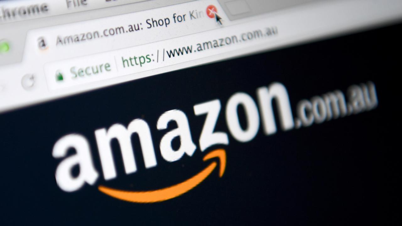 Amazon fires a shot at Coles and Woolies. Picture: Joe Castro