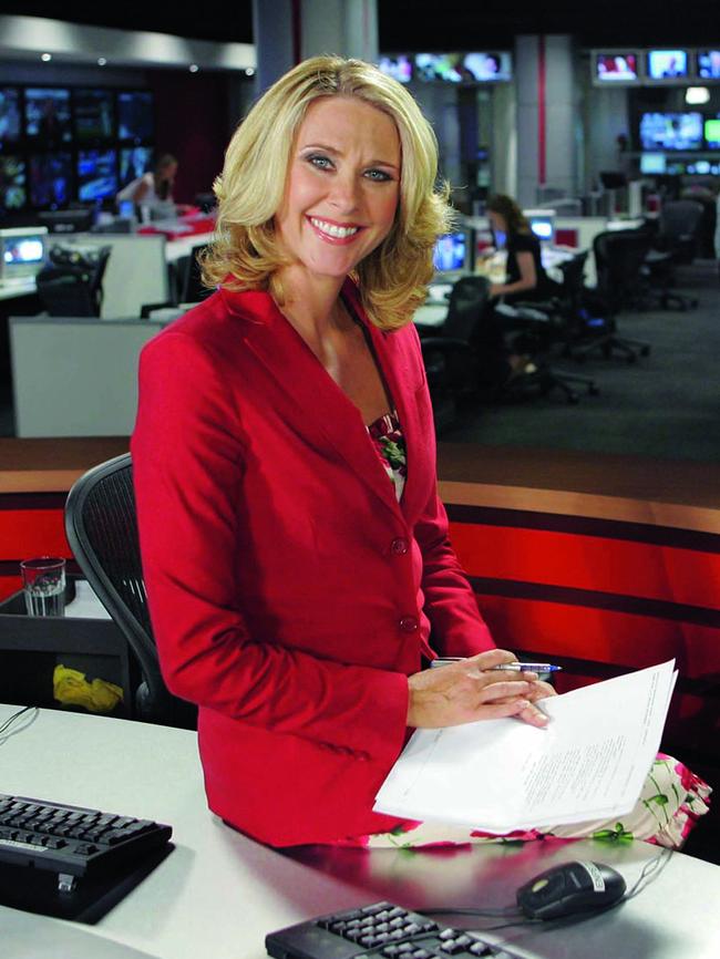 Career path: Spicer at Sky News in 2007.