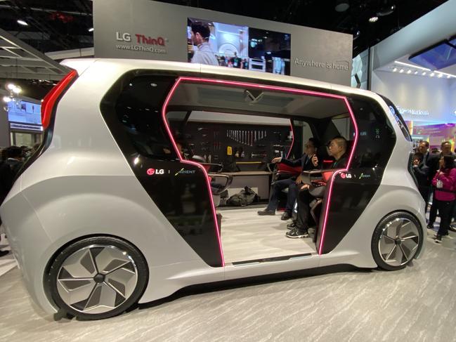 mobility cars LG CES show