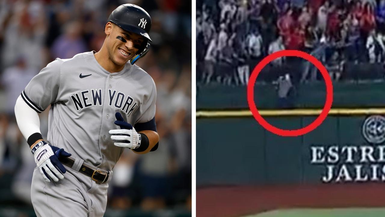 MLB 2022: Aaron Judge record-breaking home run, fan jumps from