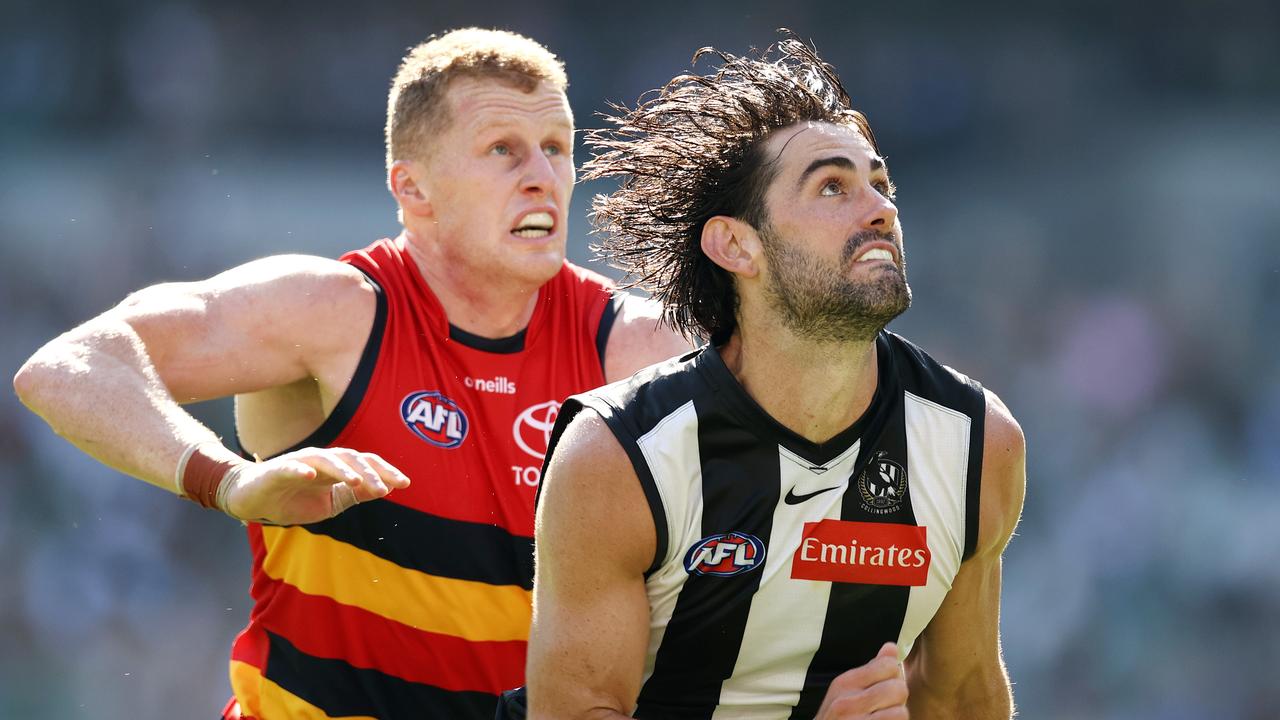 Brodie Grundy is set to become a Demon. Picture: Michael Klein