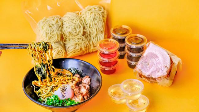 IIKO Mazesoba’s take-home noodle pack. Picture: Supplied