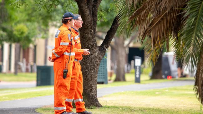 A large-scale search is under way in Renmark for missing man Joe. Picture: Riverland Commercial Photography