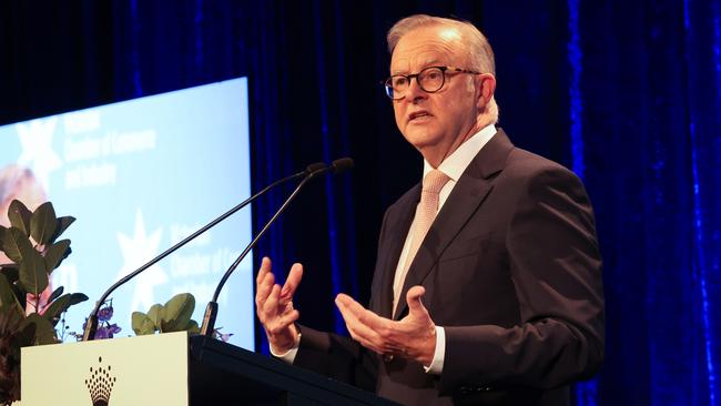 The ALP is counting down for Prime Minister Anthony Albanese to call the election. Picture: David Caird