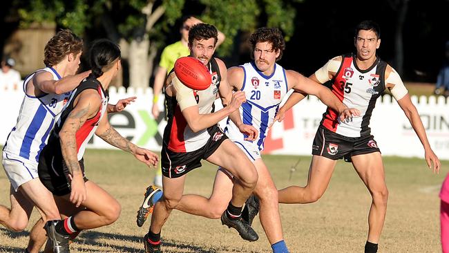 Morningside player Henry Joyce. Picture, John Gass