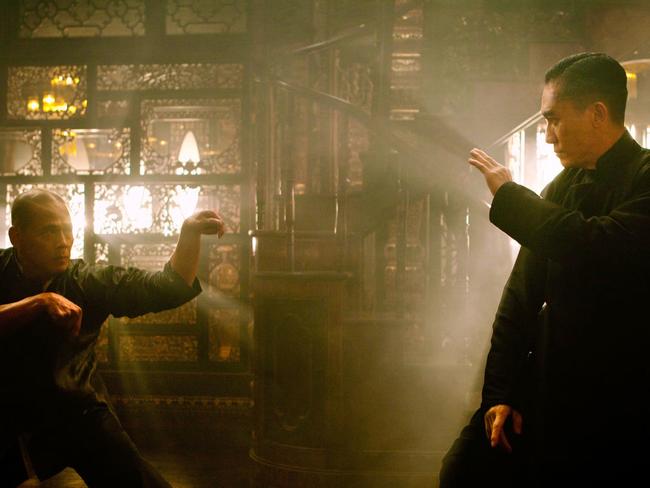 Ready to fight ... a scene from the movie The Grandmaster.