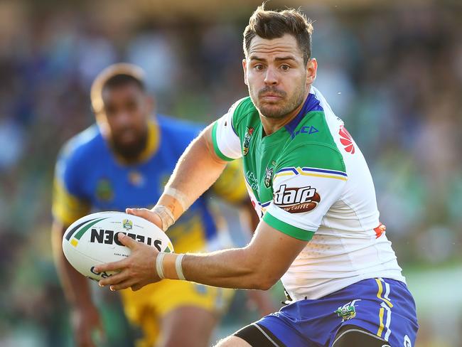 Aidan Sezer is a shock option to solve Canberra’s No.9 woes. Picture: Getty Images