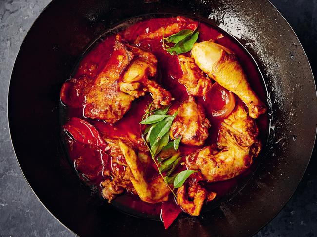 EMBARGO FOR TWAM, 01 FEBRUARY 2025. FEE MAY APPLY. Ayam Masak Merah from The Golden Wok by Diana Chan (Hardback, RRP $50) published by Hardie Grant Books. Available in stores nationally. Photography: Armelle Habib 2024