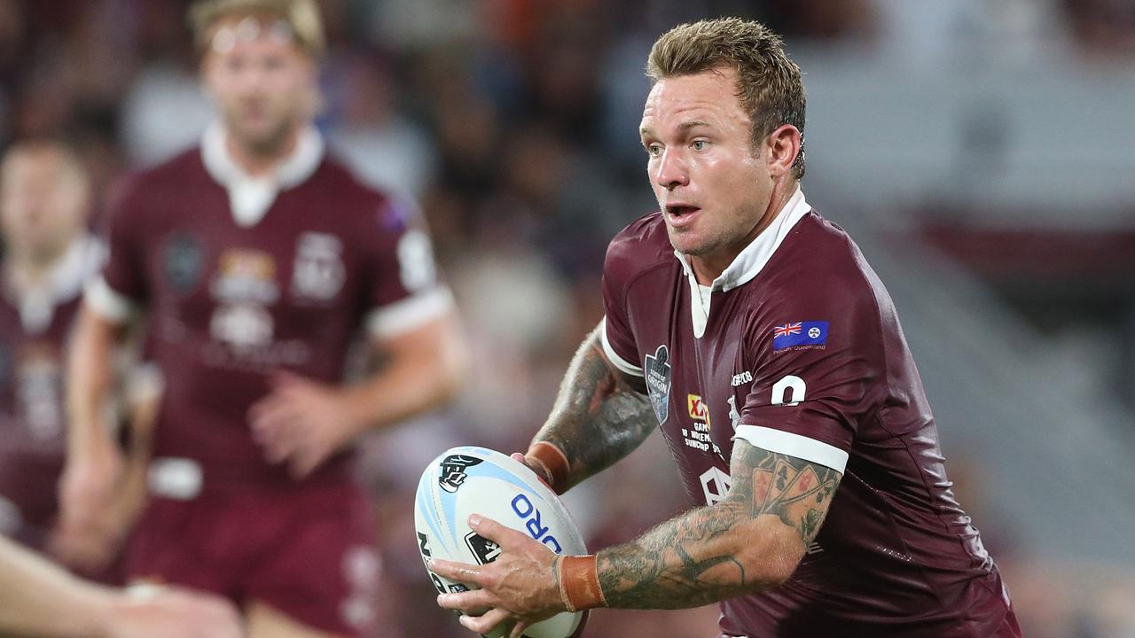 Jake Friend waited years for his Maroons jersey. Picture: Peter Wallis