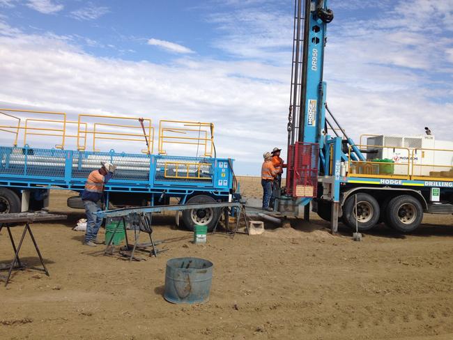 The Queensland Energy and Minerals site at Julia Creek.