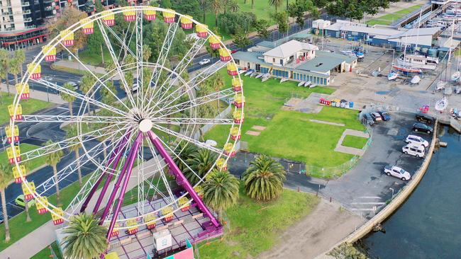 After 12 seasons the Giant Sky Wheel has become a mainstay of the water front. Picture: Alan Barber