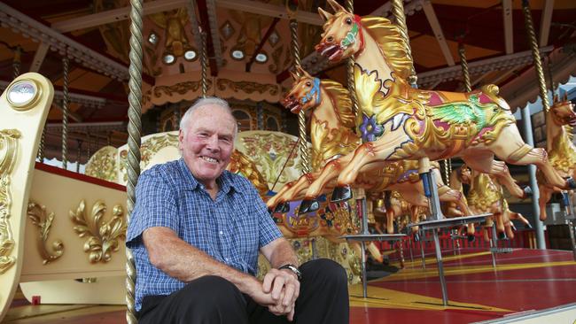 Tony Maloney is the longest-serving employee at the park. Picture: Justin Lloyd