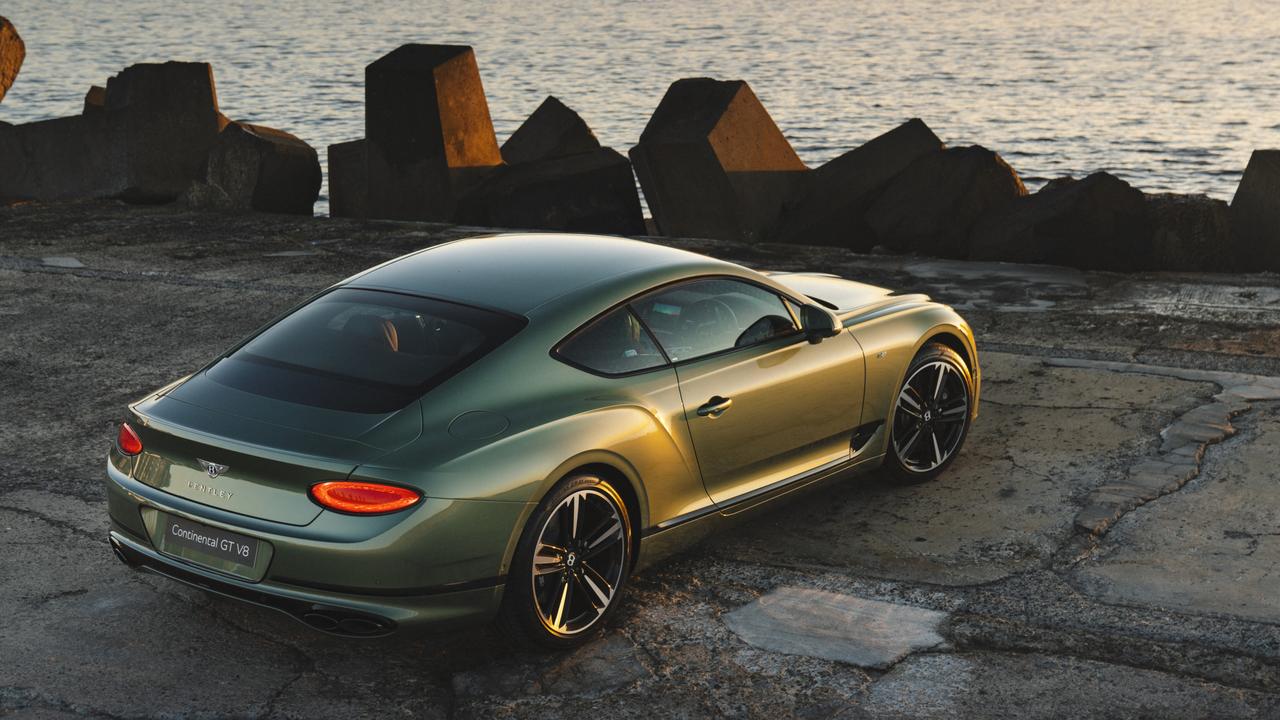 Bentley’s Continental GT’s good looks match its devilish performance.