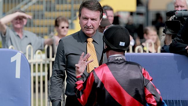 Len Treloar has a three-pronged attack at today’s Doomben meeting. Picture: Mark Cranitch