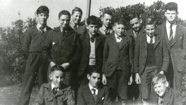 Camden Grammar School students in the late 1940s. Courtesy Manly Library