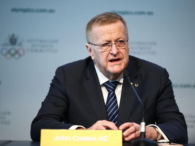 Australian Olympic Committee president John Coates. Picture: Getty