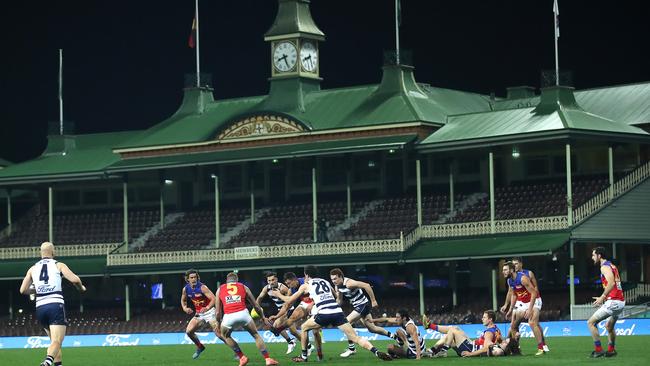 Cats v Lions at the SCG, who would have thought?