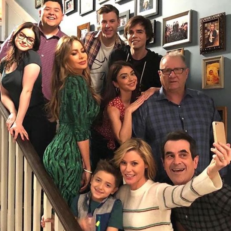 The cast of Modern Family.