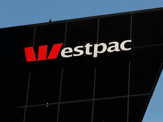 SYDNEY, AUSTRALIA - NOVEMBER 26: Detail of the Westpac bank on November 26, 2019 in Sydney, Australia. Westpac has announced that chief executive Brian Hartzer will step down and chairman Lindsay Maxsted will leave the board early following the launch of an investigation by Australia's financial intelligence agency - AUSTRAC - over a money laundering and child exploitation scandal. AUSTRAC alleges the bank breached anti-money laundering laws 23 million times, including failing to adequately vet thousands of payments potentially linked to child exploitation. (Photo by Mark Metcalfe/Getty Images)