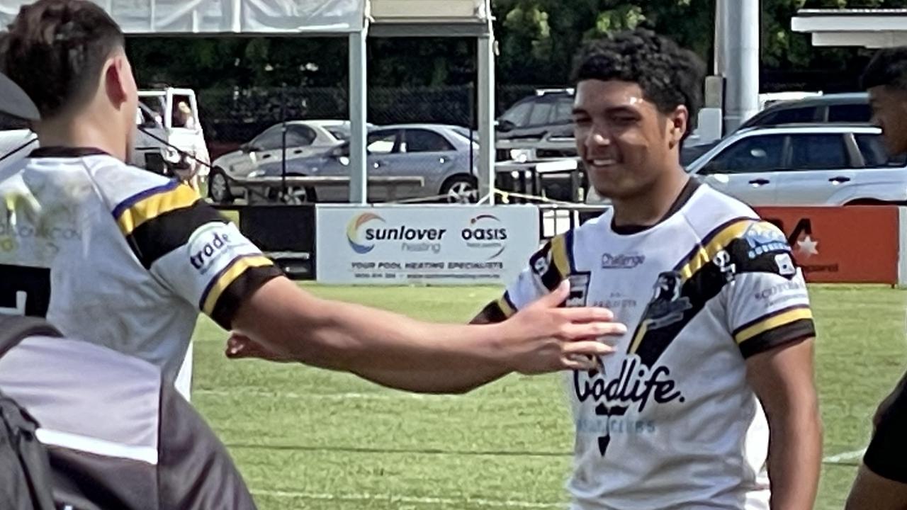 Magpies and Marsden SHS centre Devonte VAIVELA.