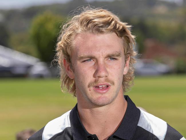 Jason Horne Francis at McLaren Vale Primary School Presser. Pictured on 13 Feb 2024. Picture: Ben Clark