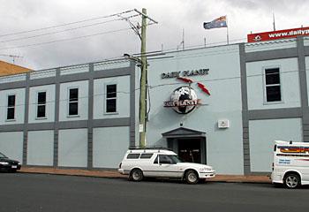 Raided: the Daily Planet in Elsternwick.