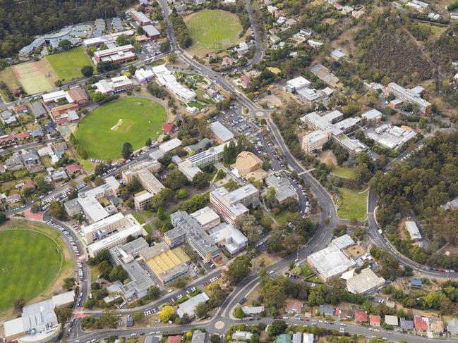 The current University of Tasmania site in Sandy Bay. Picture: RICHARD JUPE