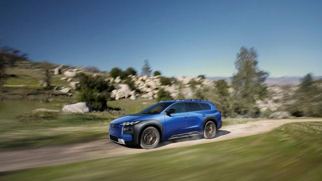 Subaru has also introduced a new Trailseeker EV. Picture: Supplied