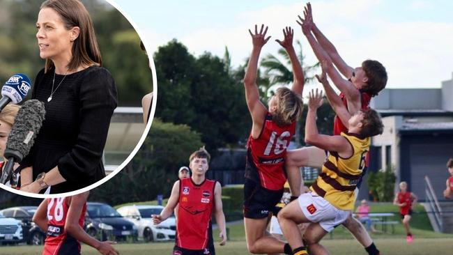 Aussie rules grounds across the Gold Coast are under the pump as player numbers skyrocket.