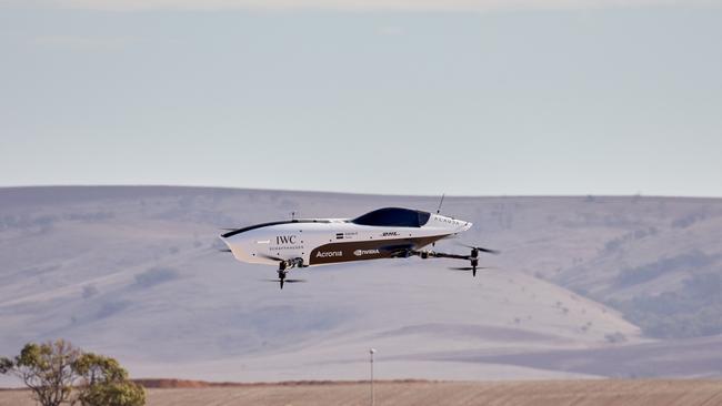 The Mk3 being put through its paces in rural South Australia. Picture: Supplied