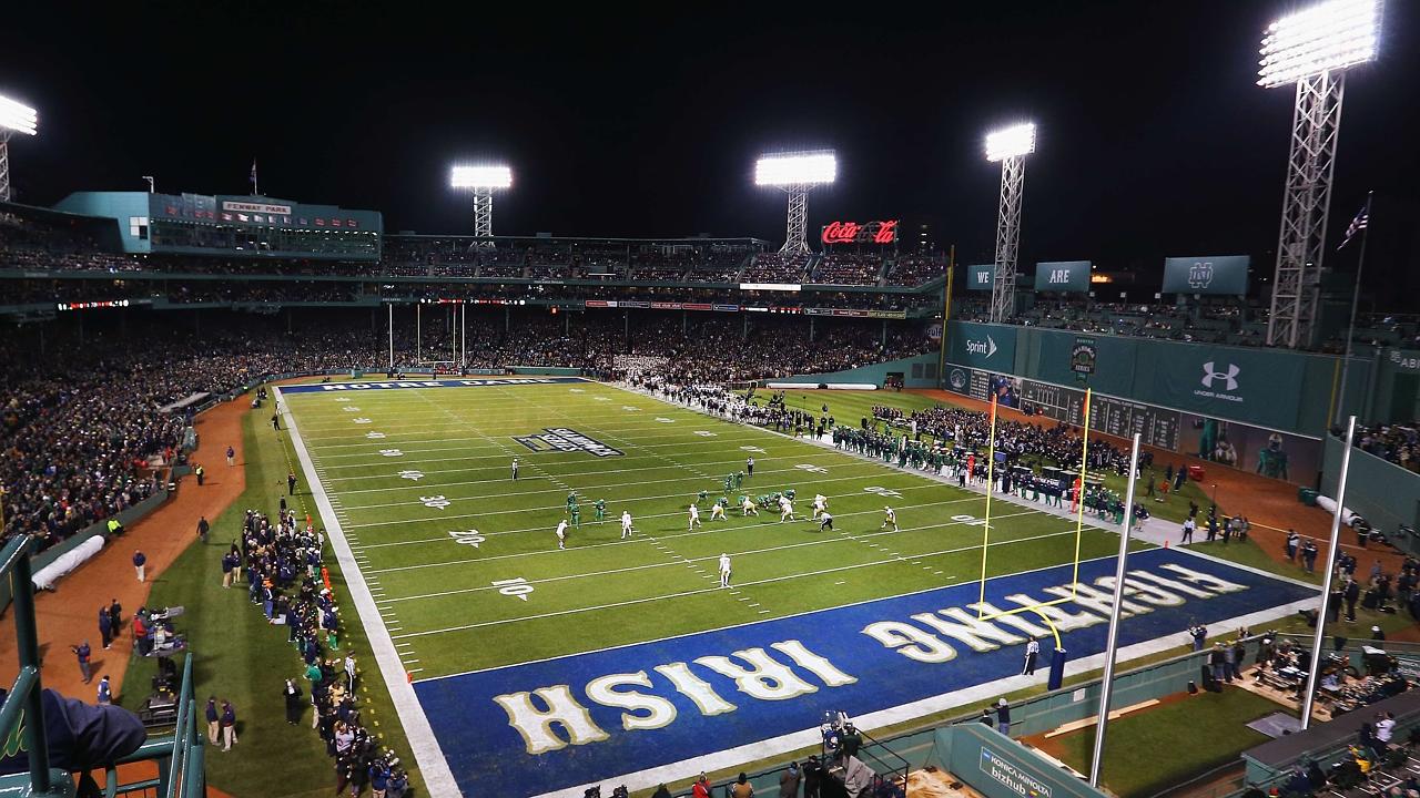 Boston Red Sox Grounds Crew Installs New Field Inside Fenway Park - CBS  Boston