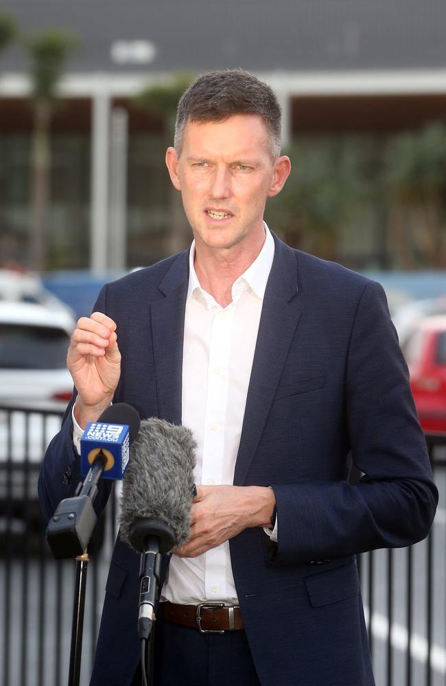 Transport and Main Roads Minister Mark Bailey. Picture: Richard Gosling