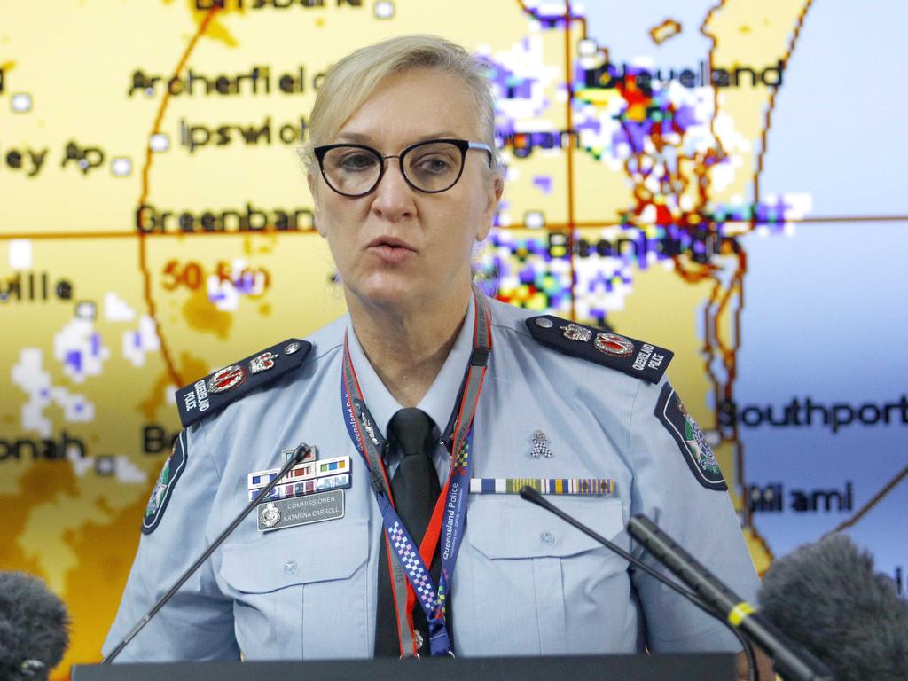 Police Commissioner Katarina Carroll urged motorists to be safe on the roads. Picture: NCA NewsWire/Tertius Pickard