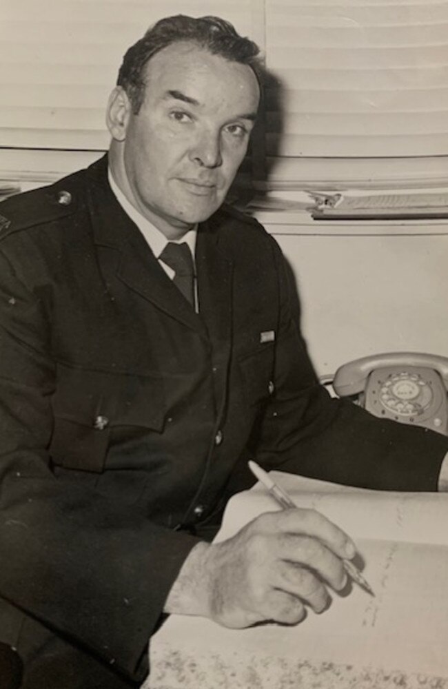 Leslie O’Hagan received two valour awards during his career. Picture: Supplied