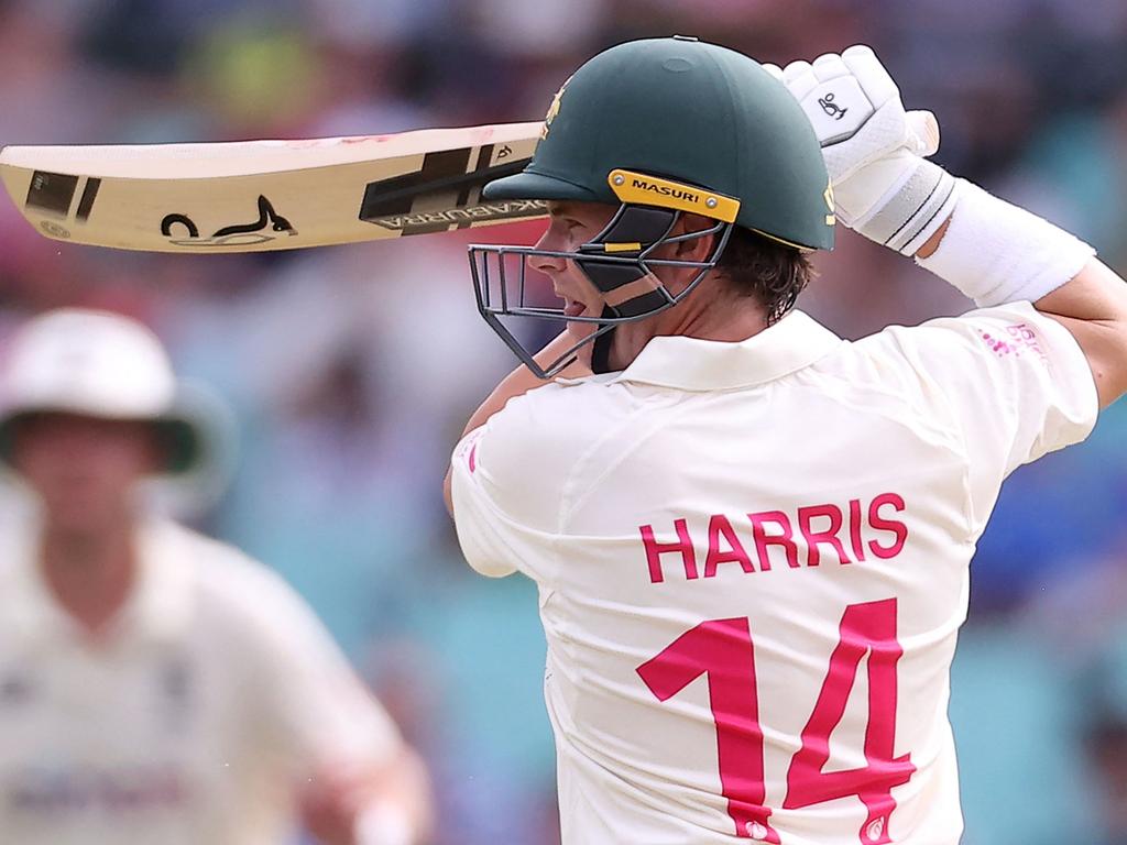 Marcus Harris played four Tests in the last Ashes series before being dropped. Picture: David Gray/AFP