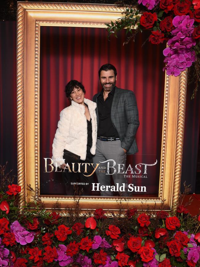 Opening night: Beauty and The Beast at Her Majestys Theatre, Melbourne. Picture: Josie Hayden