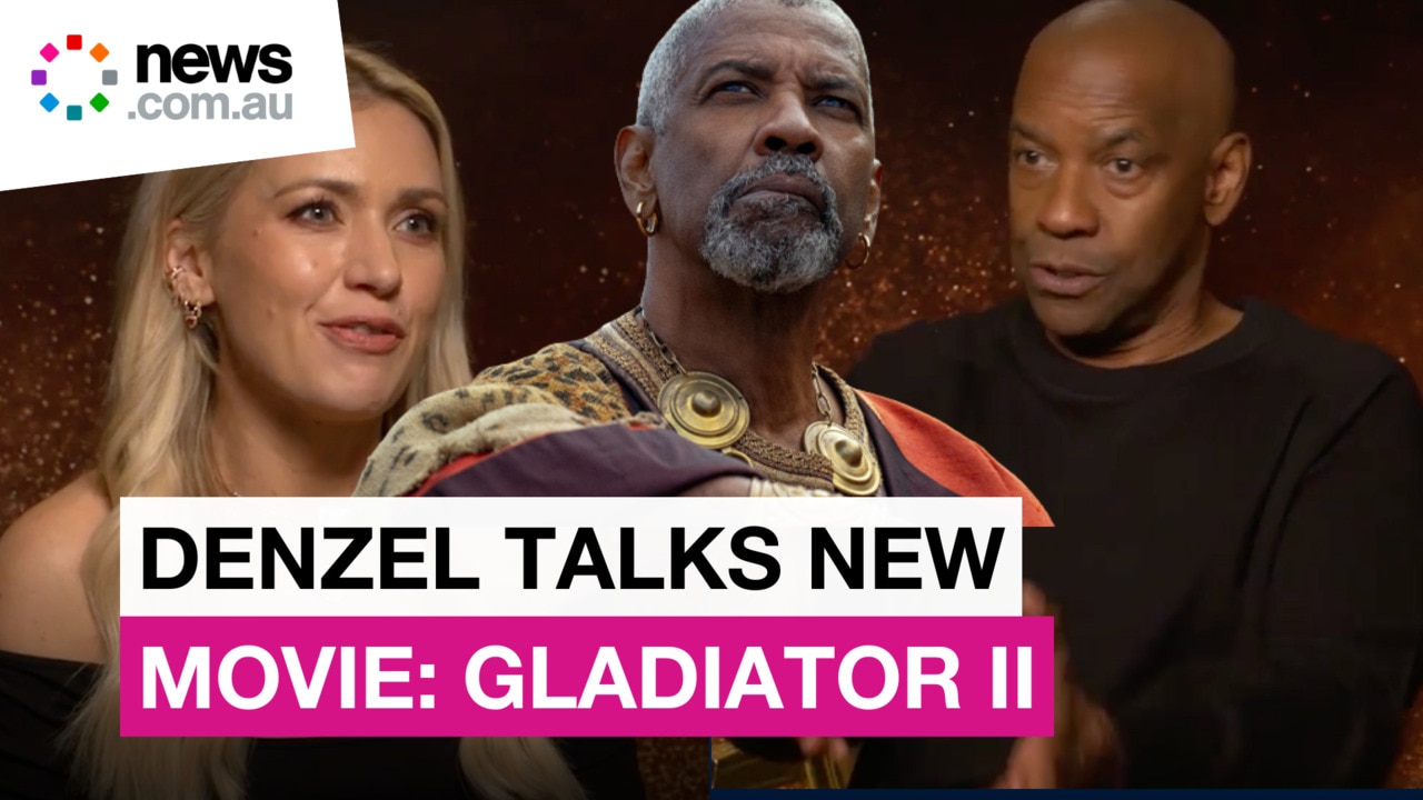 "More challenging things": Denzel Washington on Macrinus, Gladiator II